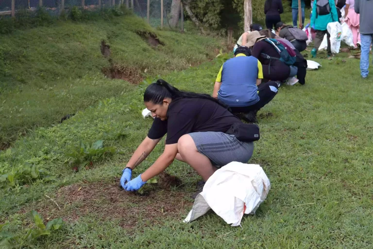 Plogging en Marinilla : Alcaldía, ESPA e Inderma unen fuerzas paratransformar el municipio a través del ejercicio, la acción ambiental y elcompromiso comunitario