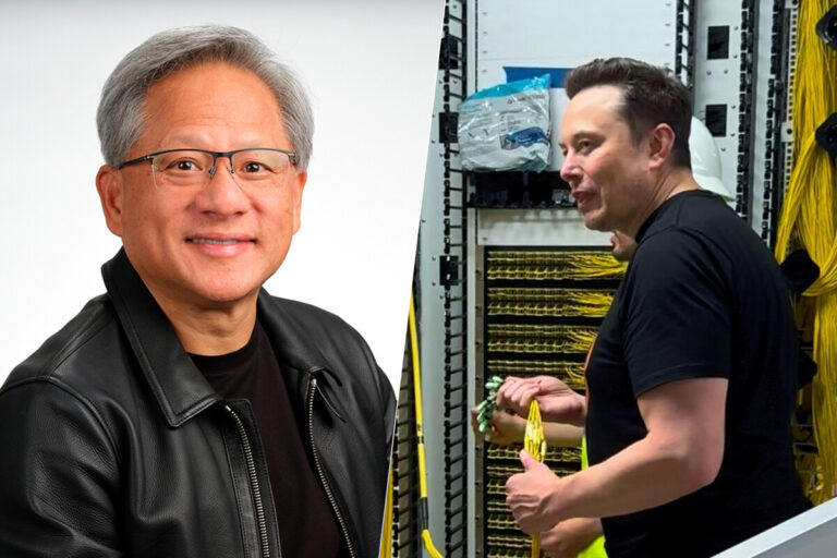 Elon Musk Sorprende a Jensen Huang: Instala 100,000 GPU NVIDIA en 19 Días – Un Logro que Normalmente Toma Años