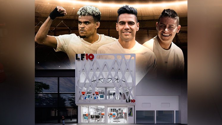 Falcao, Luis Díaz y James Rodríguez inauguran LF10 en Bogotá: El Templo del Fútbol con $10.000 millones de inversión.