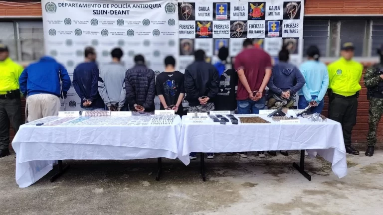 Alcaldía de Rionegro captura a 10 personas en operativo contra estructura criminal “El Mesa”