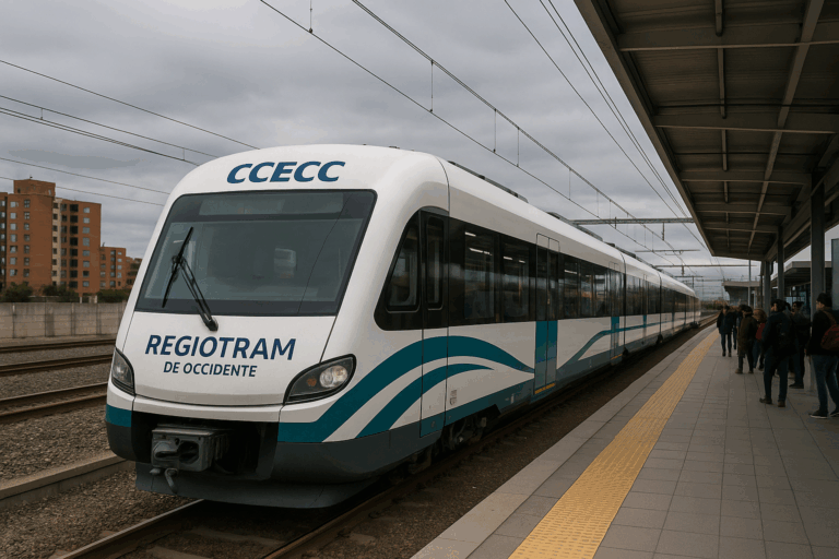 Consorcio Chino CCECC Transforma Movilidad en Cundinamarca con el Regiotram de Occidente