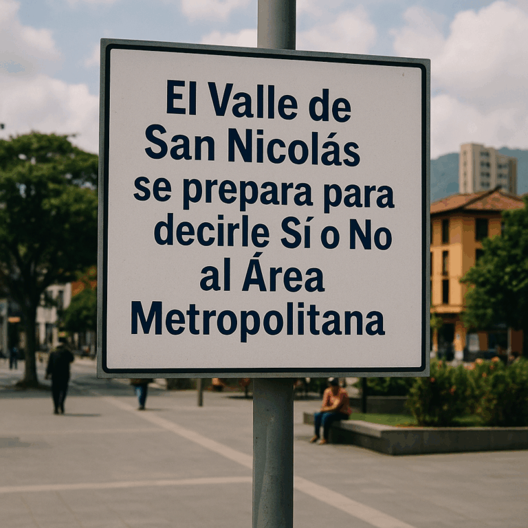 Valle de San Nicolás decidirá en las urnas la creación del Área Metropolitana el próximo 9 de noviembre