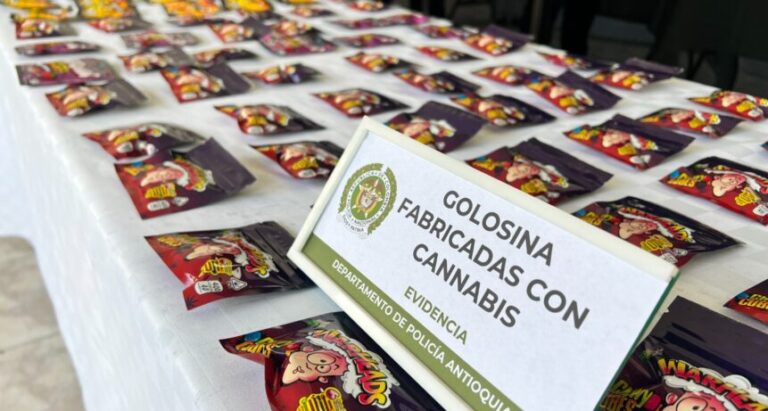 Incautados 300 paquetes de dulces con infusión de cannabis en la vía Santuario – Caño Alegre