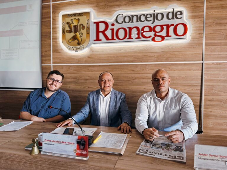 Concejo de Rionegro iniciará campaña de pedagogía para un voto informado en la consulta popular del Área Metropolitana del Valle de San Nicolás