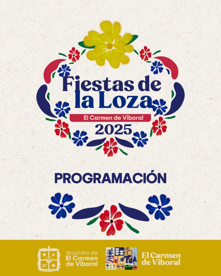 Programación oficial de las Fiestas de la Loza 2025 en El Carmen de Viboral