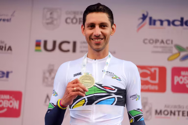 Walter Vargas conquista su séptimo título panamericano en la contrarreloj individual élite Montería 2026