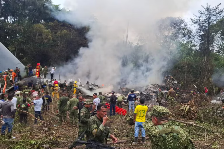 Tragedia en Putumayo: Accidente del Avión Militar Hércules C-130 Deja 70 Militares Muertos y 57 Heridos en Colombia