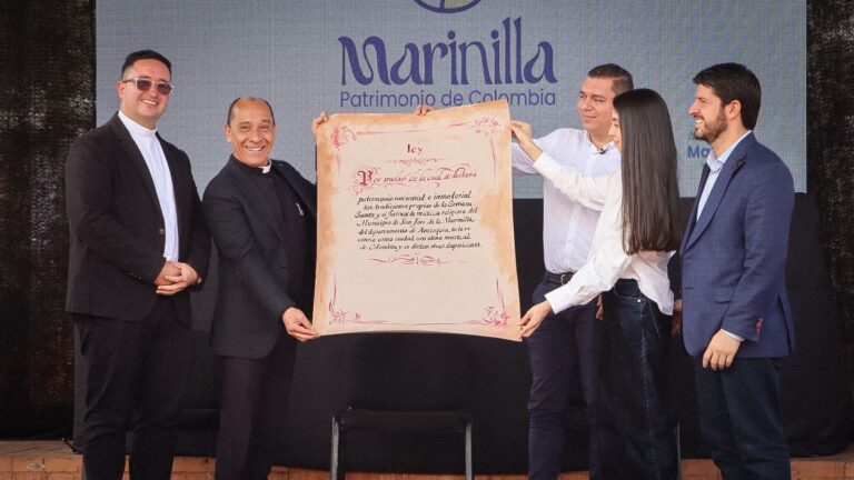 Entre fe, música y tradición: Marinilla es reconocida como patrimonio cultural de la Nación