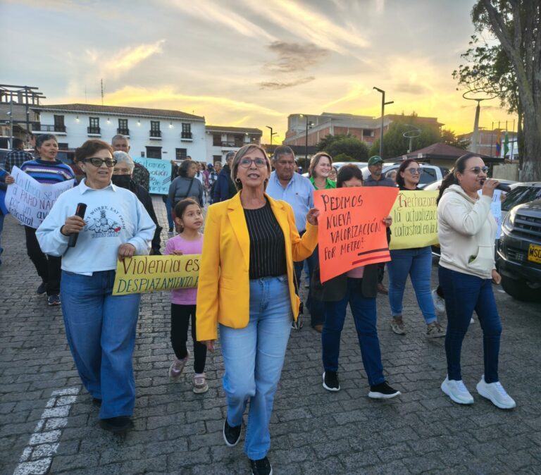 Rechazo al avalúo catastral Multipropósito, en La Unión, Antioquia