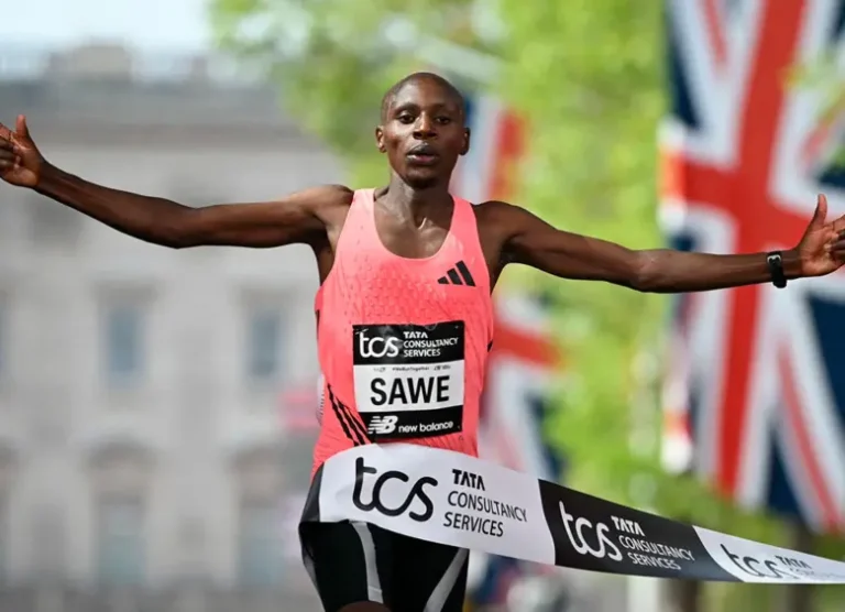 Sebastian Sawe rompe récord mundial de maratón en Londres 2026 al bajar de las dos horas