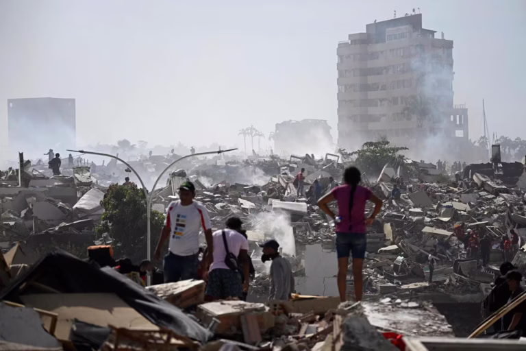 Terremotos en Venezuela dejan 164 muertos y más de 1.000 heridos tras sismos de magnitud 7,2 y 7,5