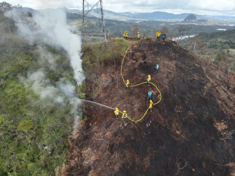 Fenómeno de El Niño ya deja 23 incendios de cobertura vegetal en la región Cornare