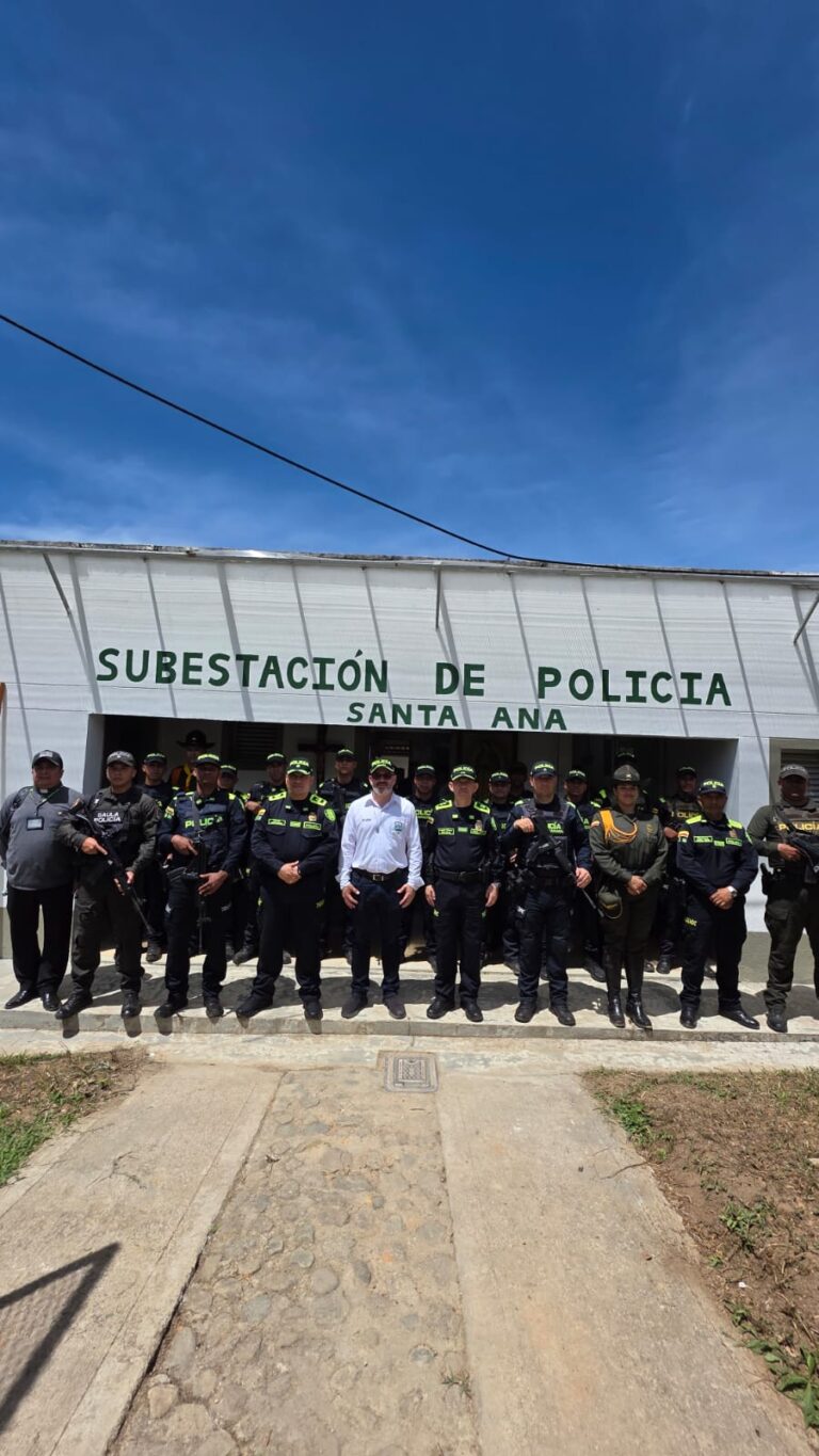 ​40 Años sin Policía, el Corregimiento de Santa Ana, recupera la presencia de su Fuerza Pública.