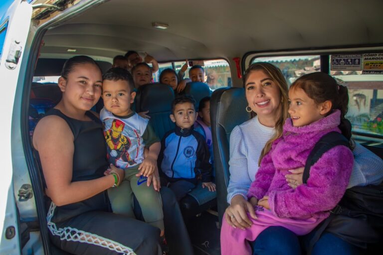 Transporte escolar rural gratuito en La Ceja quedó respaldado por Acuerdo Municipal: la alcaldesa Ilbed Santa recorrió las rutas junto a los estudiantes